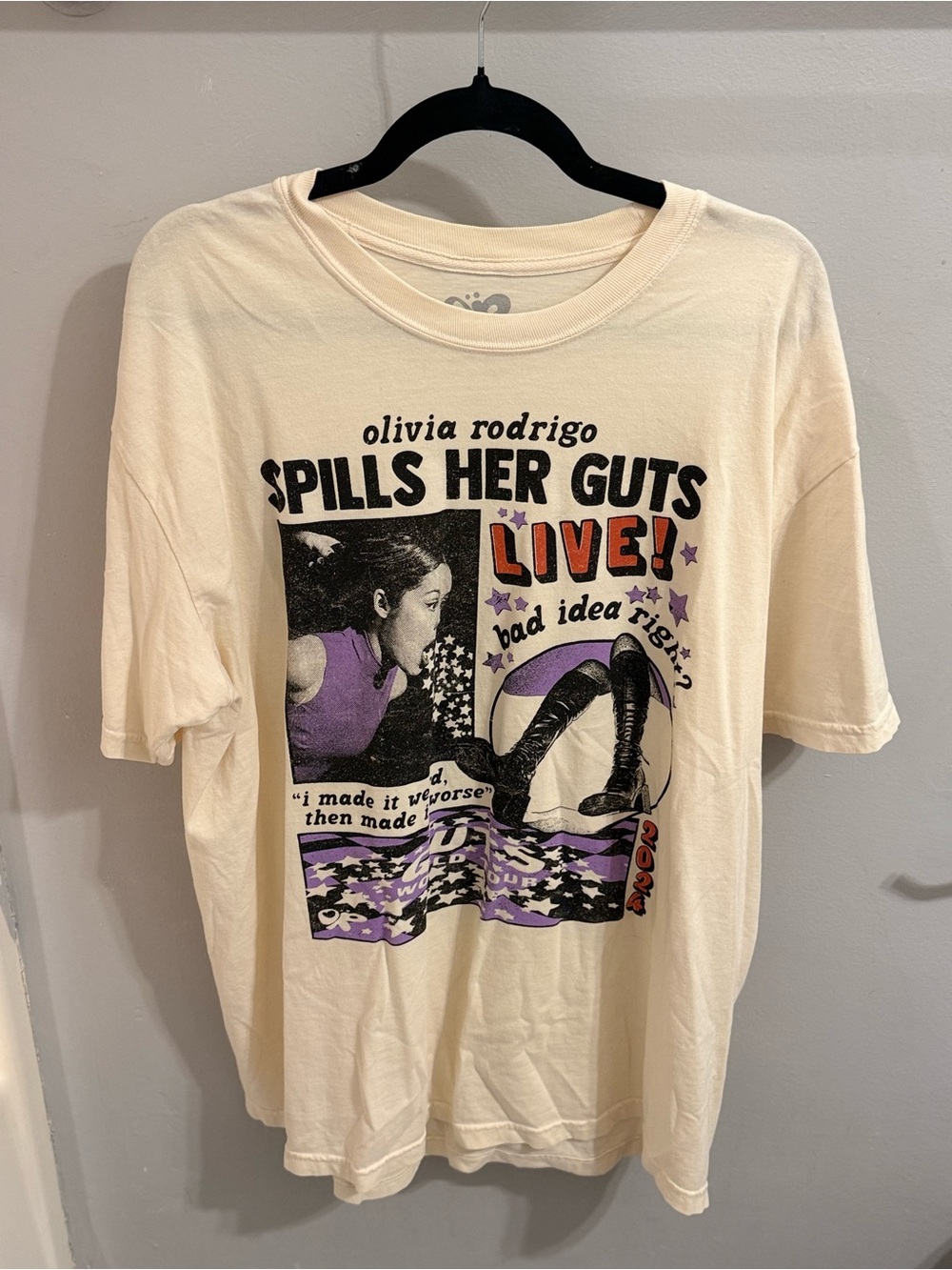Olivia Rodrigo GUTS Tour Graphic Tee